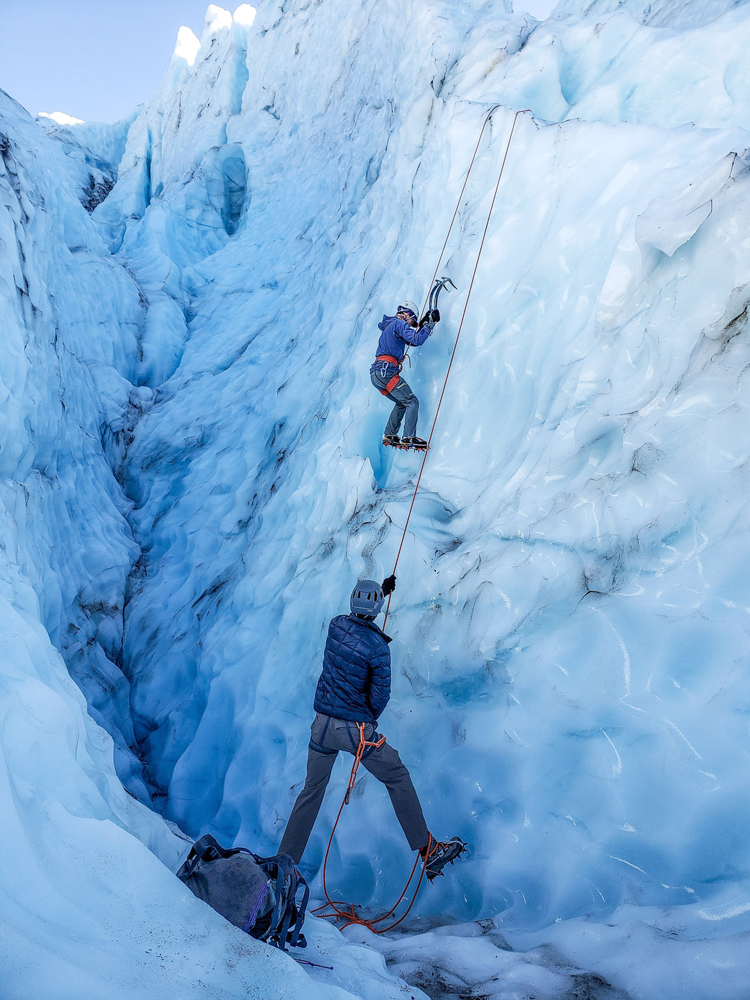 Summer Glacier Ice Climbing Course
