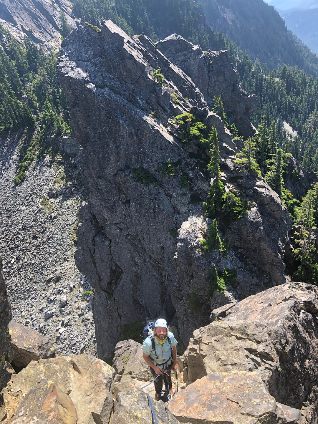 The Tooth Summit Climb