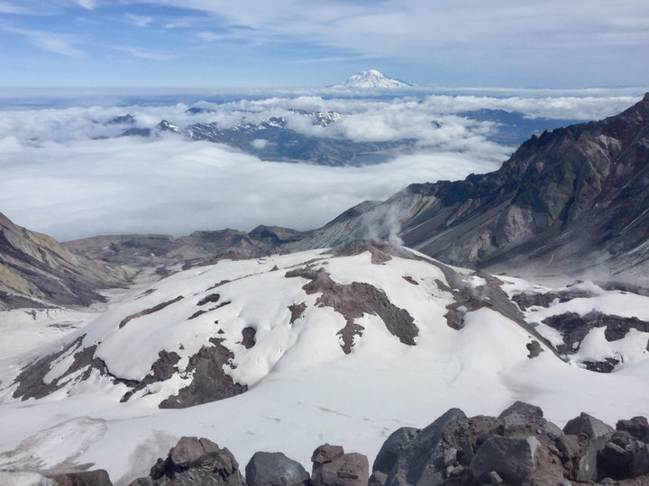 Summit and Ski Mt. Saint Helens